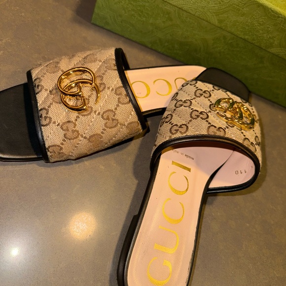 GUCCI SANDALS - 100% Authentic with original packaging. Only worn twice! - Picture 2 of 2